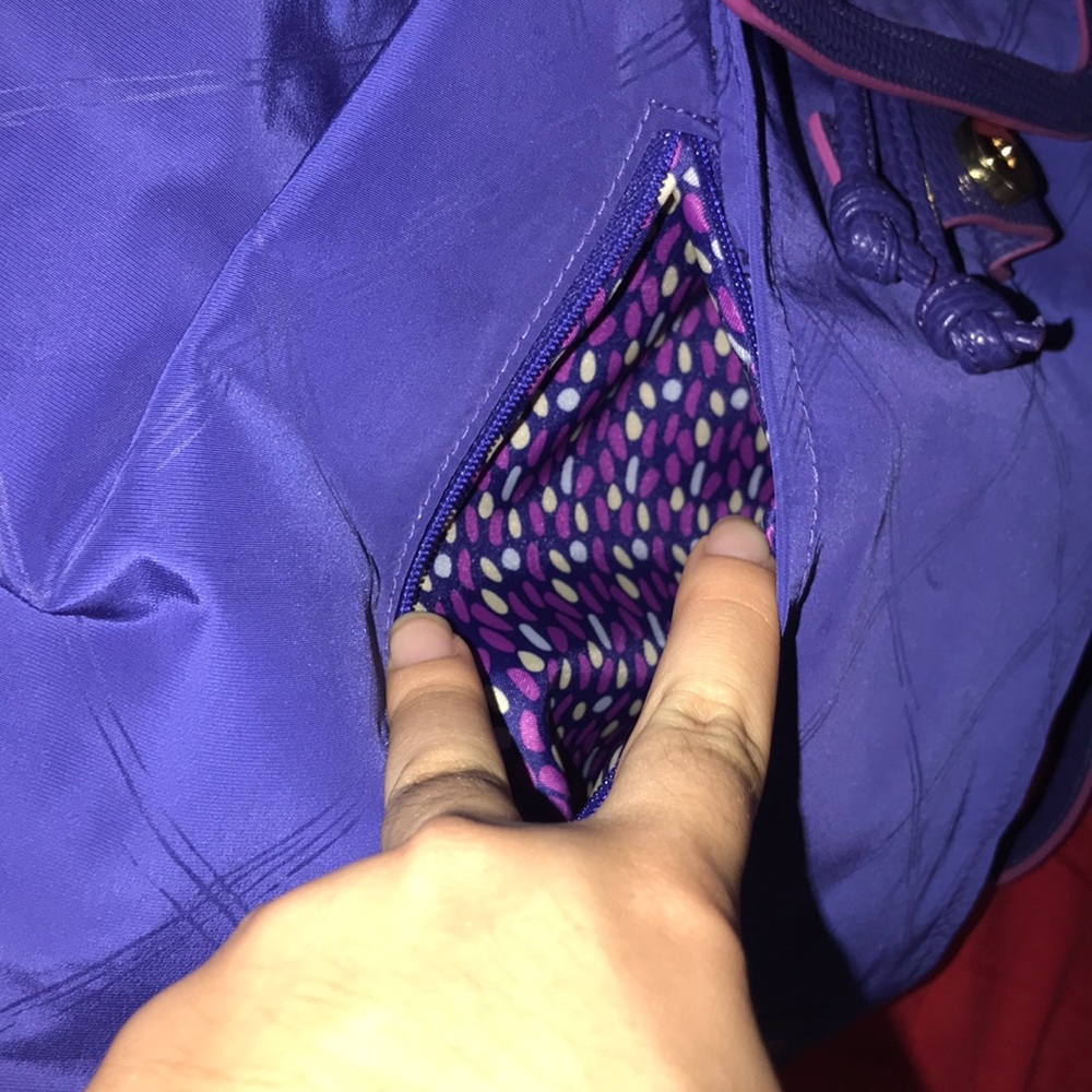 Vera Bradley Preppy Drawstring Backpack - Picture 7 of 8